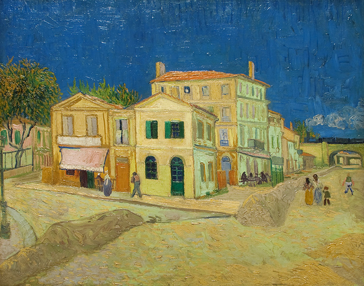 La maison jaune de Vincent Van Gogh