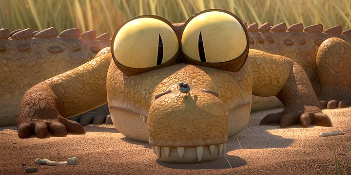 Film pour enfants avec des crocodiles